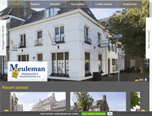 Tablet Screenshot of meulemanmakelaardij.nl